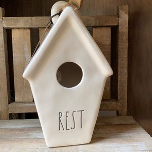 Rae dunn rest birdhouse